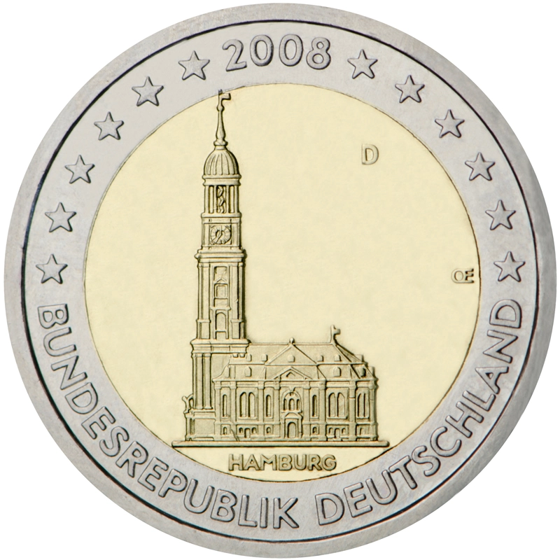 Euro Moedas - Alemanha 2008