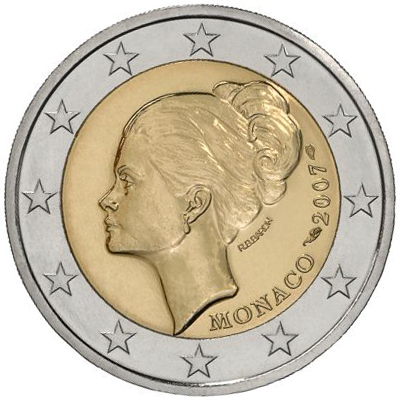 Euro Moedas - Mônaco de 2007