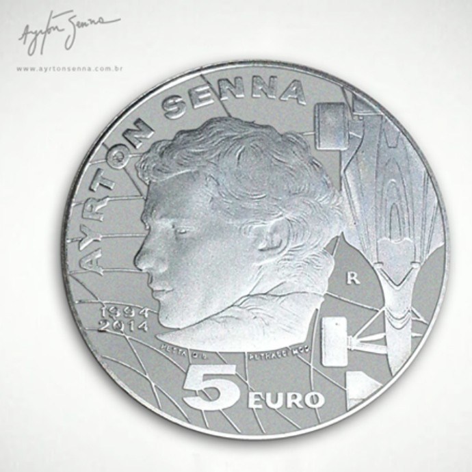 Euro Moedas - Ayrton Senna